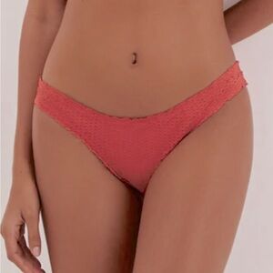 Vix Swimwear Scales Basic Cheeky Swim Bottom‎ Sz S